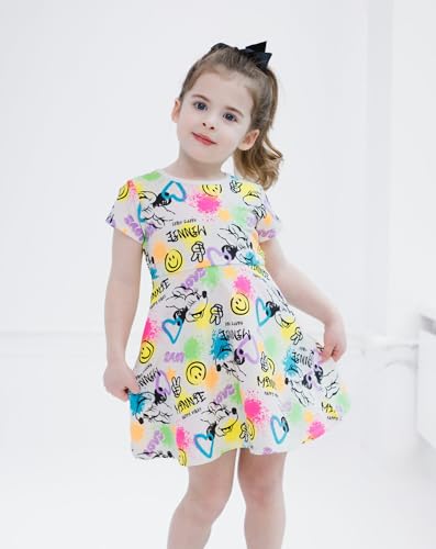 Image of Disney Girls' Short Sleeve Skater Dress for Baby & Kids