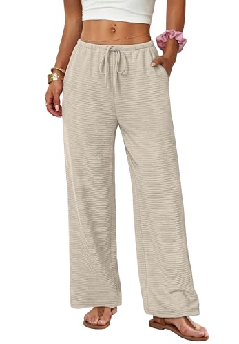 sachin and babi light blue dress MASCOMODA Flowy Palazzo Pants for Women Casual High Smocked Waisted Bo   mascomoda