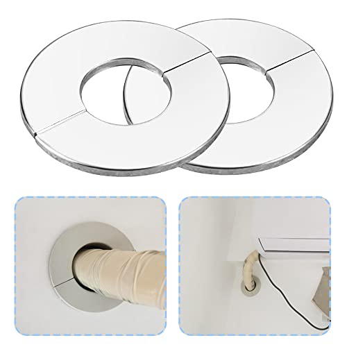 5 collari per tubi, 24 mm, in acciaio cromato, per...