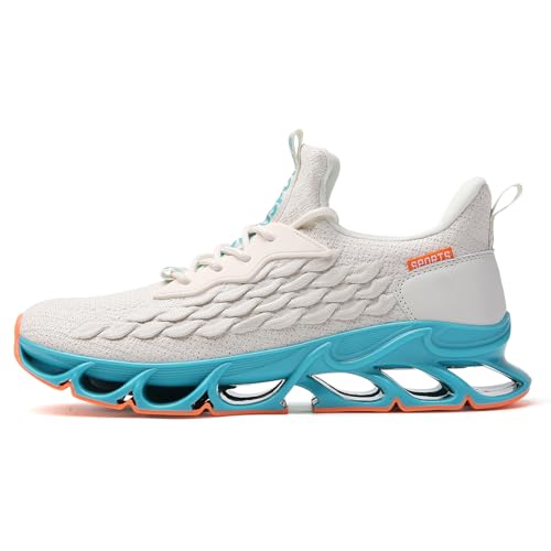 Image of TSIODFO Men's Running Sneakers Athletic Walking Shoes