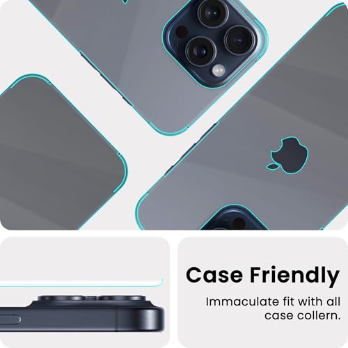 Image of ArmourPro Back Screen Protector for iPhone 15 Pro Max, Premium Ultra Thin TPU Back Membrane Guard, Bubble-Free, Edge to Edge Coverage, Fingerprint Friendly | Crystal Clear, 1 Pack