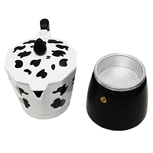 Cafeteira Italiana Alumínio 6 xícaras Vaquinha