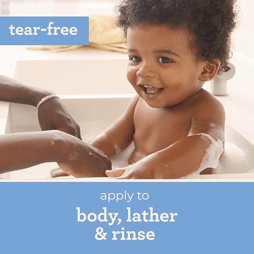 Aveeno Baby Soothing Hydration Creamy Body Wash with Natural Oatmeal, Baby Bath Wash for Dry & Sensitive Skin, Hypoallergenic, Fragrance-, Paraben- & Tear-Free Formula, 8 fl. oz (Pack of 2) - Image 6