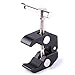 TRIXES Abrazadera Cangrejo para Montar en Estante de Escritorio Panel de Pared Clip Profesional a Rosca 1/4" y 3/8" - Super Clamp - Crab Clamp
