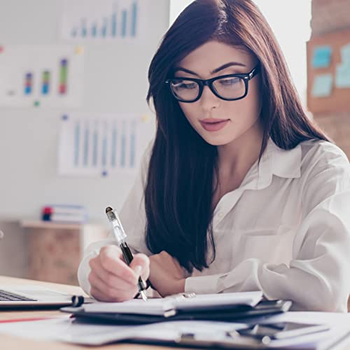 36 Pcs Disposable Fountain Pens Quick Drying Ink Calligraphy Pen Smooth Writing Pens For Journaling Office Supplies Sketching Doodling Beginner Artist Gifts (Black, Blue) #TOP4