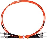 chord orange 7 guitar 4 m Glasfaserkabel - Breella - Patch Cord ST ST Multode Duplex Orange 62,5/125 OM1 Meter 4