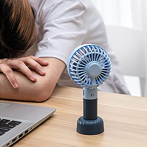 Ventilateur de table portable USB rechargeable 3 vitesses pour maison - 8