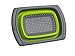 Kitchen Candy Collapsible Over the Sink Colander/Strainer, Green