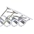 Attic Ladder, Wall Mounted Attic Extension Loft Ladder Pull Down 12 Steps Attic Stairs Folding Attic Access Ladder with Armrests - Max Load 882lbs (White)