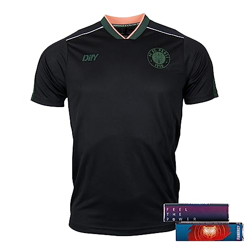 FC St. Pauli Trainingsshirt Trikot Oberteil T-Shirt Staff 2023-24 Unisex Damen Herren Schwarz (as3, Alpha, m, Regular, Regular)