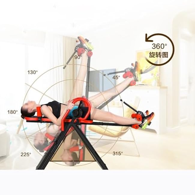 Inversion Table Inversion Table Household Traction Device Intervertebral Disc Cervical Vertebra Yoga Stretching Fitness Spinal Decompression