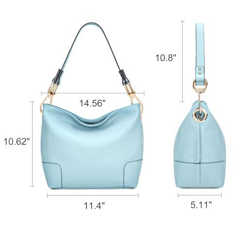 Image of Montana West Hobo Bags for Women Top Handle Satchel Shoulder Purse Bucket Handbag