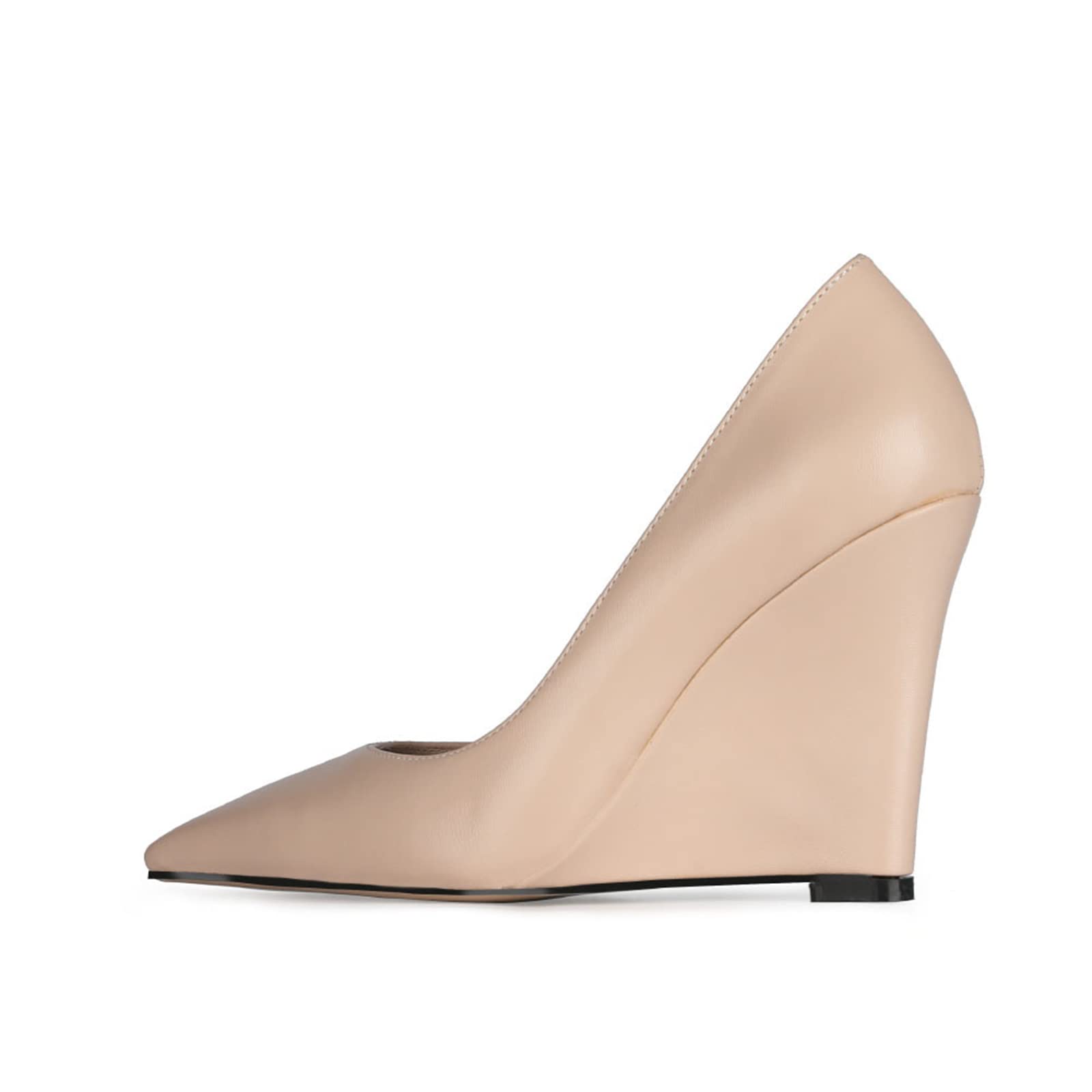 Señoras Tacones Altos Moda clásico Tacones Altos Puntiagudos Sexy tacón Grueso Vestido de Fiesta Zapatos de Corte 10 cm / 3.9 Pulgadas