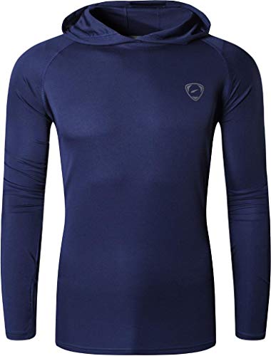 jeansian Men's UPF 50+ UV Sun Protection Shirts Outdoor Long Sleeve SPF Rash Guard LA245