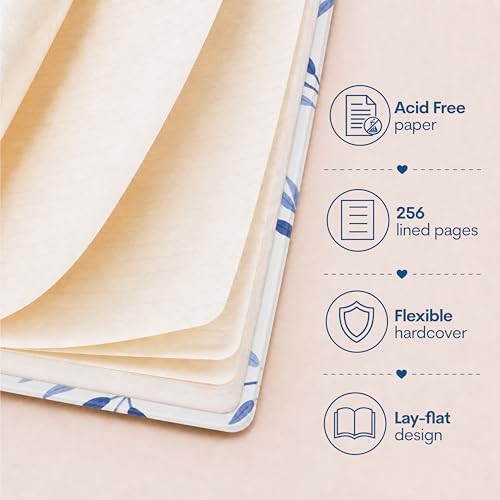 Carnet de notes ligné A5 ouverture à plat pour écrire facilement sans effort