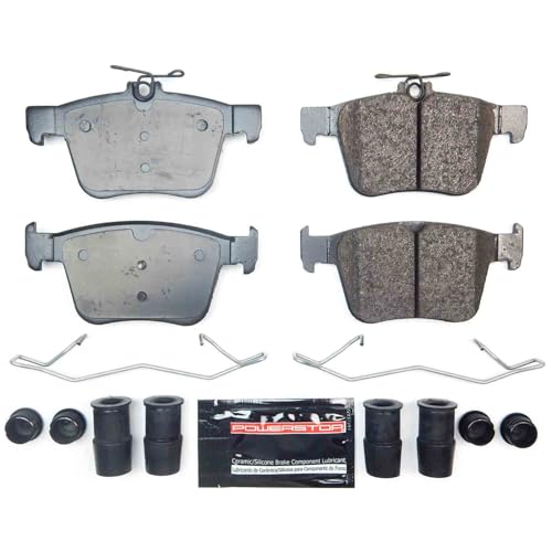 Image of PowerStop Z23 Performance Carbon Fiber Ceramic Brake Pads Rear Z23-2255 | Volkswagen Atlas, Volkswagen Atlas Cross Sport Carbon Fiber Ceramic Brake Pads + Installation Hardware