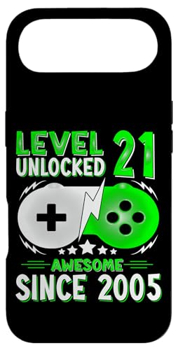 Level 21 Unlocked Birthday 21 Years Old Gifts 21st Birthday �X�}�z�P�[�X iPhone Air �p