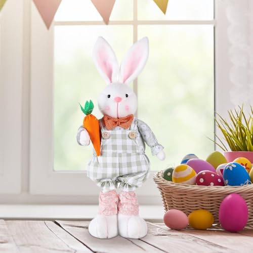 Lapin de Pâques ajustable pour espace restreint et décor modulable