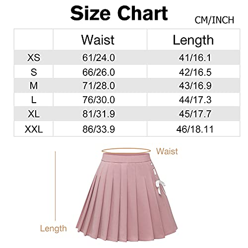 Dressystar Rekbare plooirok voor dames, A-lijn, schoolmeisjes, skaters, tennis, rok, zijdelingse vetersluiting - Image 4