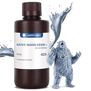Anycubic Water-Wash Resin Żywica Szara 500g