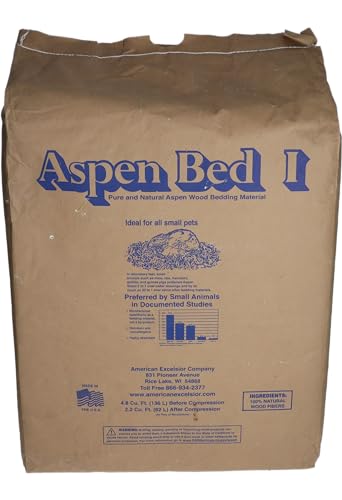 ProRep Aspen Bedding Bulk 14.5kg | Reptile Substrate | Snake Bedding | Bulk Bale