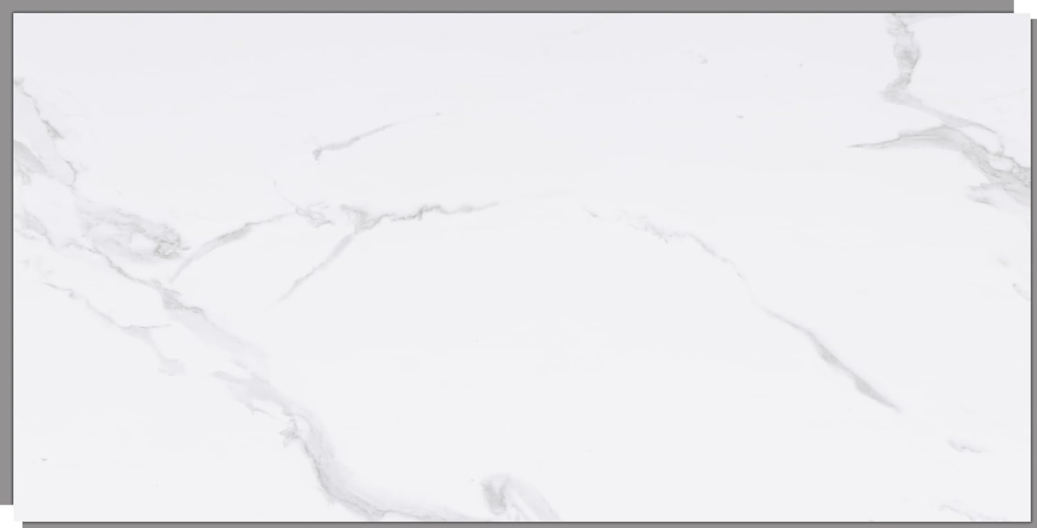 Dumawall+ Waterproof Wall Tiles, Easy-to-Install, Tongue & Groove System, UV Resistant, Strong & Durable | No Grouting, Cut with Hand Tools, Santorini Marble