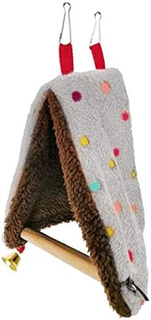 LELAMP Nido Agapornis para Jaula Invierno cálido pájaro Nido Cama Hamaca casa Loro Loro Cono Lovebird pájaro Canario Jaula Jaula Agapornis (Color : 3)