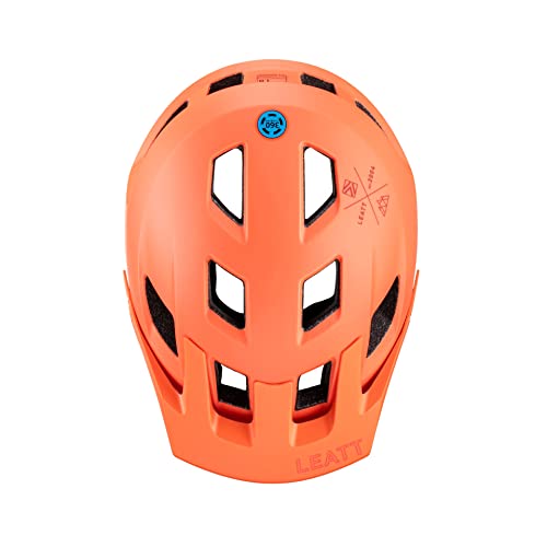 Visière pour VTT Leatt Allmtn 1.0 V23 casque de vélo couleur pêche unisexe