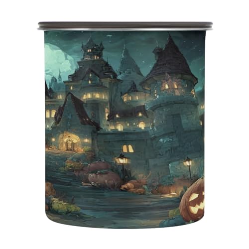Contenedor de Café Halloween 900ml Acero Inoxidable