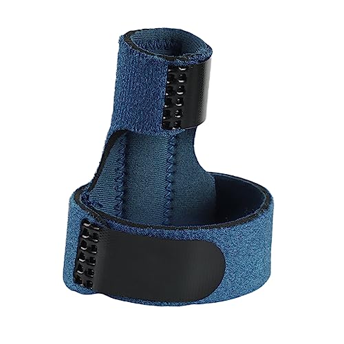 SEWOART Strap Fixed Splint Button Aid Extension Splint Stand Support Tool Splint Support Plate Aluminum Alloy Blue
