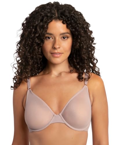Image of Smart & Sexy Women's Sheer Mesh Demi Underwire Bra - See Through Bras