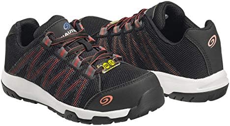 Nautilus Safety Footwear Womens Accelerator,Black/Coral,7 Wide | Image 4