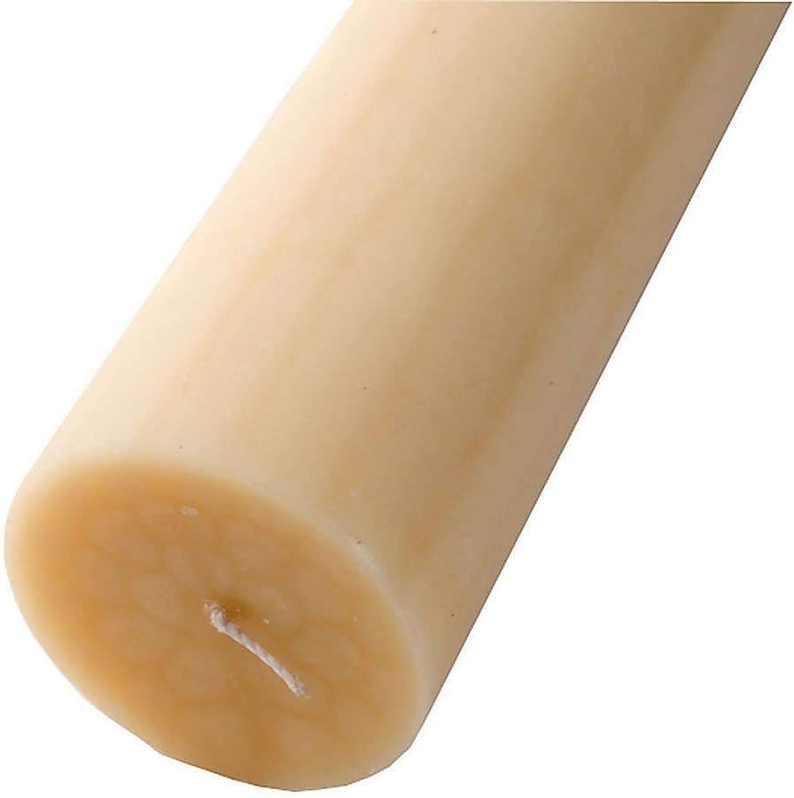 Paschal Candle in Beeswax with Support 8x150cm