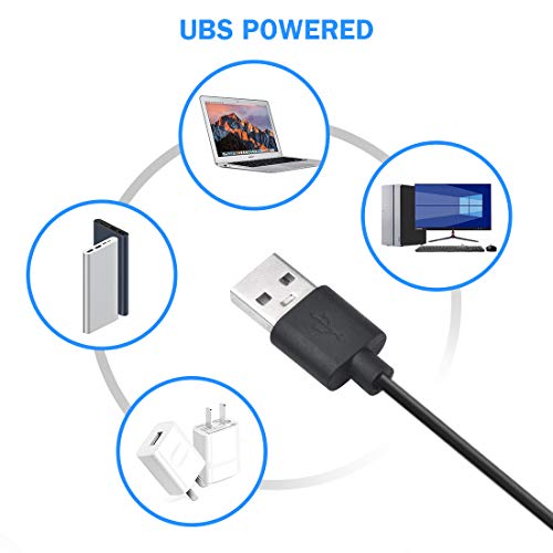 DAVID ROCCO Selfie-Ringlicht mit flexiblem Schwanenhals-Handy-Clip, 3 Lichtmodi und 10 Helligkeits-LED-Ringlicht… – Bild 7