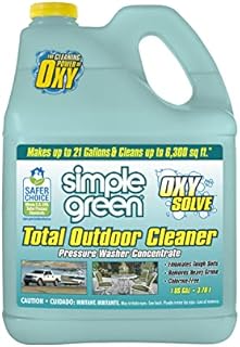 Simple Green Oxy Solve Total Outdoor Pressure Washer Cleaner – 1 Gal