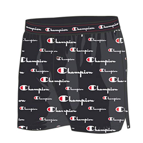 Champion Men's Script Print Stretch Woven Boxer