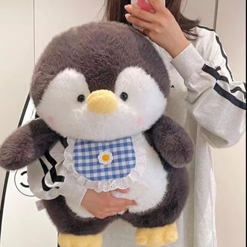 かわいい ぬいぐるみ ペンギン 女の子 男の子 彼女 プレゼント 癒し系 本物そっくり ふわふわ 車用 店飾り 部屋飾り 誕生日 おもちゃ 抱き枕 昼寝枕 添い寝 アニマルぬいぐるみ ブラック 60cm