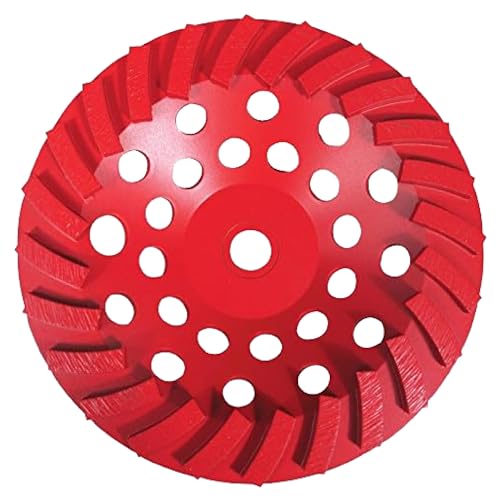 Pearl Abrasive PV07CSH Pro-V Series Swirl Segmented Cup Wheel 7 x 5/8-11