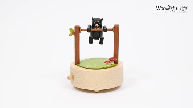 Amazon.com: WOODERFUL LIFE Crafted Music Box | Black Bear