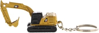 Diecast Masters Cat Micro Scale Construction Vehicle Keychain