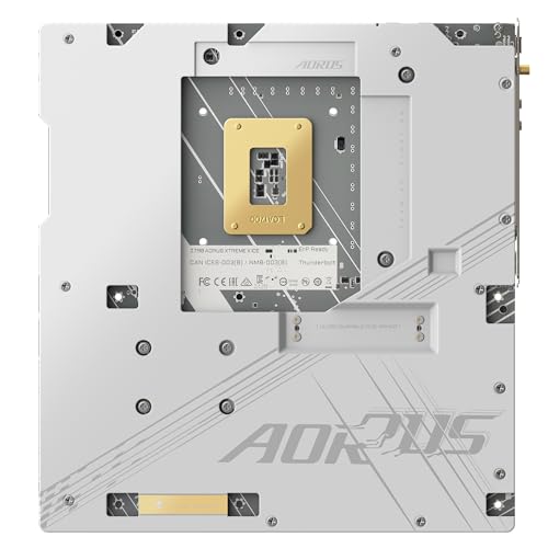 GIGABYTE Z790 AORUS XTREME X ICE Scheda madre - Supporta Intel 14th Gen CPUs, 24+1+2 phases VRM, up to 8266MHz DDR5 (OC), 1xPCIe 5.0 + 4xPCIe 4.0 M.2, Wi-Fi 7, 10GbE LAN, USB 3.2 Gen 2 - Scheda madre - Immagine 4