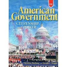 Hardcover American Government Citizenship and Power Book