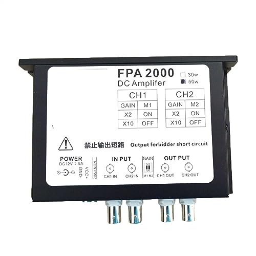 High Power Dual Channel Amplifier for Arbitrary Waveform Function Signal Generator