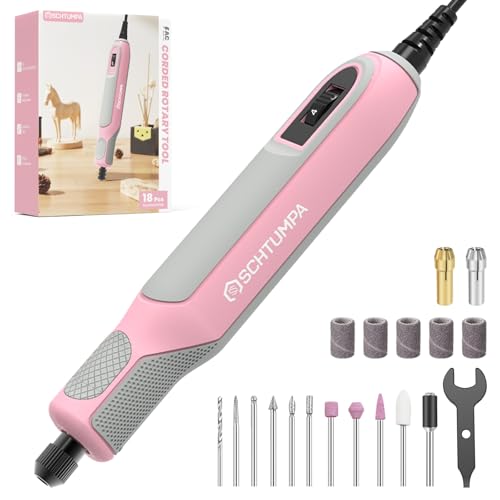 Rotary Tool Kit Corded 4-Speed Lightweight Multi-Use