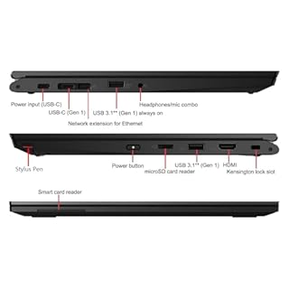 Lenovo ThinkPad L13 Yoga 2 in1 Laptop, 13.3" FHD Touchscreen Display, Core i5-10310U up to 4.4GHz, 512GB SSD, 16GB DDR4 RAM, Stylus Pen, WiFi, Win11 Pro (Renewed)