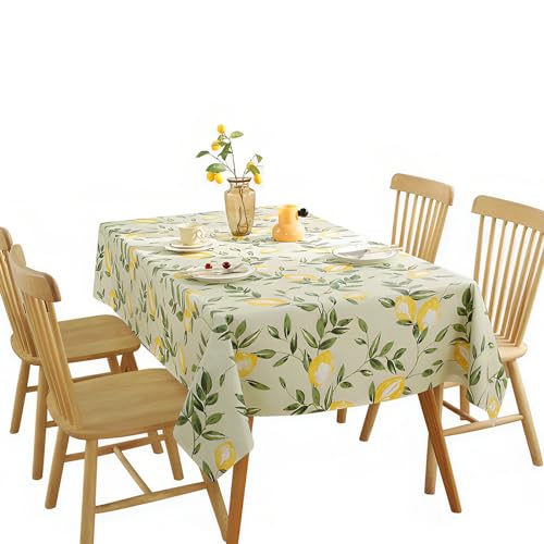 Nappe Rectangulaire, Nappe de Jardin, Nappe en Toile Cirée, Facile d'entretien, Lavable,...