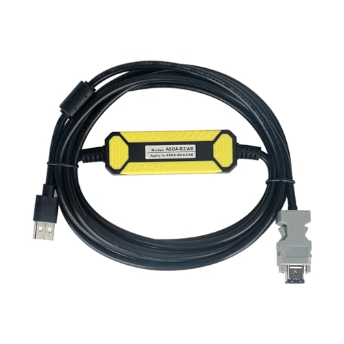JDOUNFMO ASDA-B2 AB for A2 Servo Drive CN3 Connect PC Communication Programming Cable ASD-CNUS0A08 (Color : ASDA-B2 AB Economic)