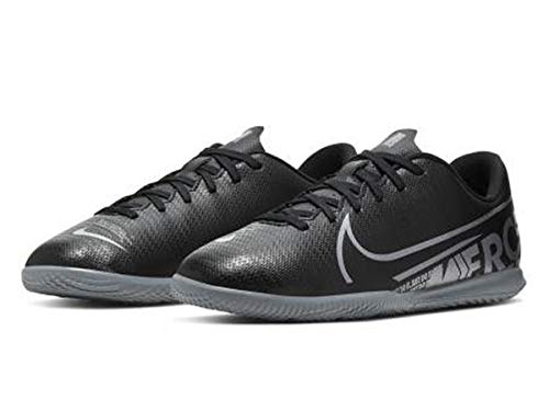 Nike Junior Vapor 13 Club IC Soccer Shoes (Black/Cool Grey)