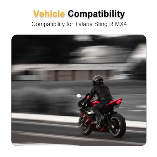 Mlwrid COMPATIBLE FOR TALARIA STING R MX4 With White High Beam And Yellow Low Beam Dual-Mode thumb #4