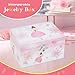 TAOPU Girl's Gift Music Box with Spinning Ballerina,Fairy Design Musical Jewelry Box for Kids Jewel Storage,Toys for Girls